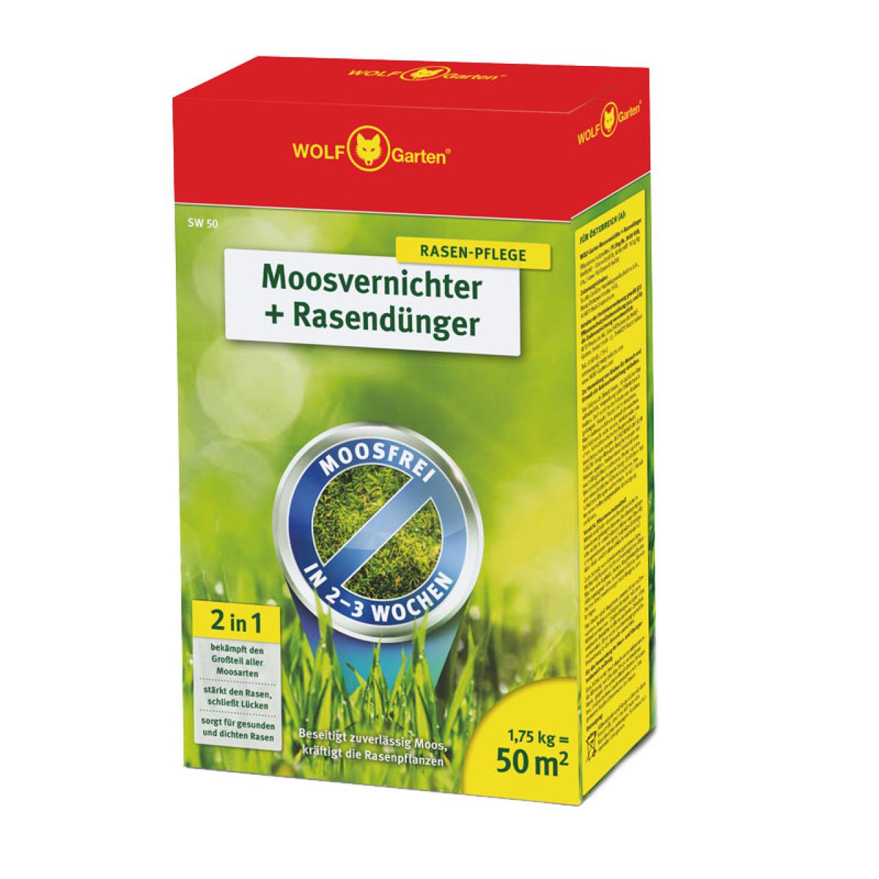 100008864 2-in-1 Moosvernichter und Rasendünger SW 50