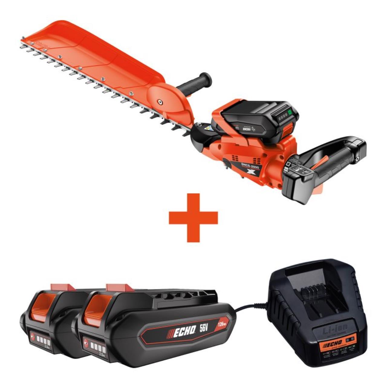 Akku-Heckenschere DHCS-2800 - inkl. 2x 2,5 Ah Akku & Schnellladegerät