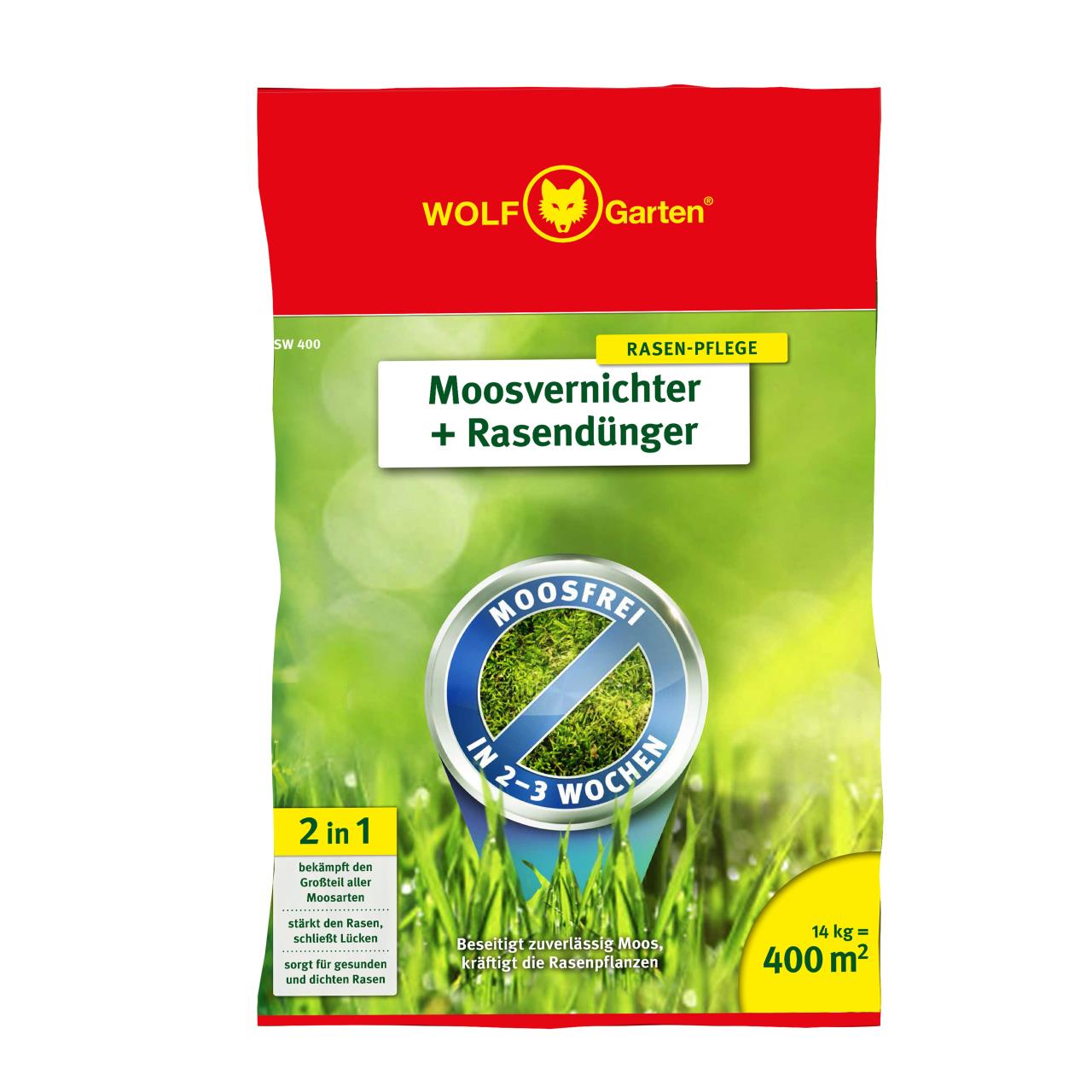 100008863 2-in-1 Moosvernichter und Rasendünger SW 400