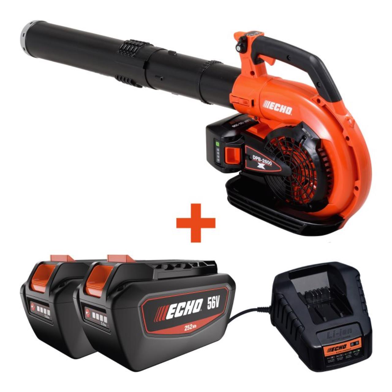 Akku-Blasgerät DPB-2600 - inkl. 2x 5,0 Ah Akku und Ladegerät